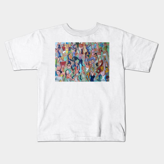 The dance 5 Kids T-Shirt by diegomanuel